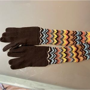 Missoni for Target long winter gloves